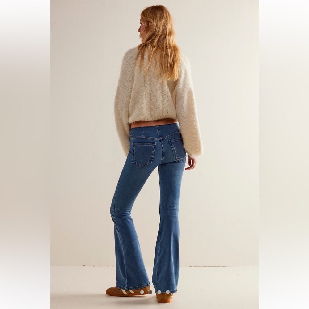 Free people Penny pull on flare Jean